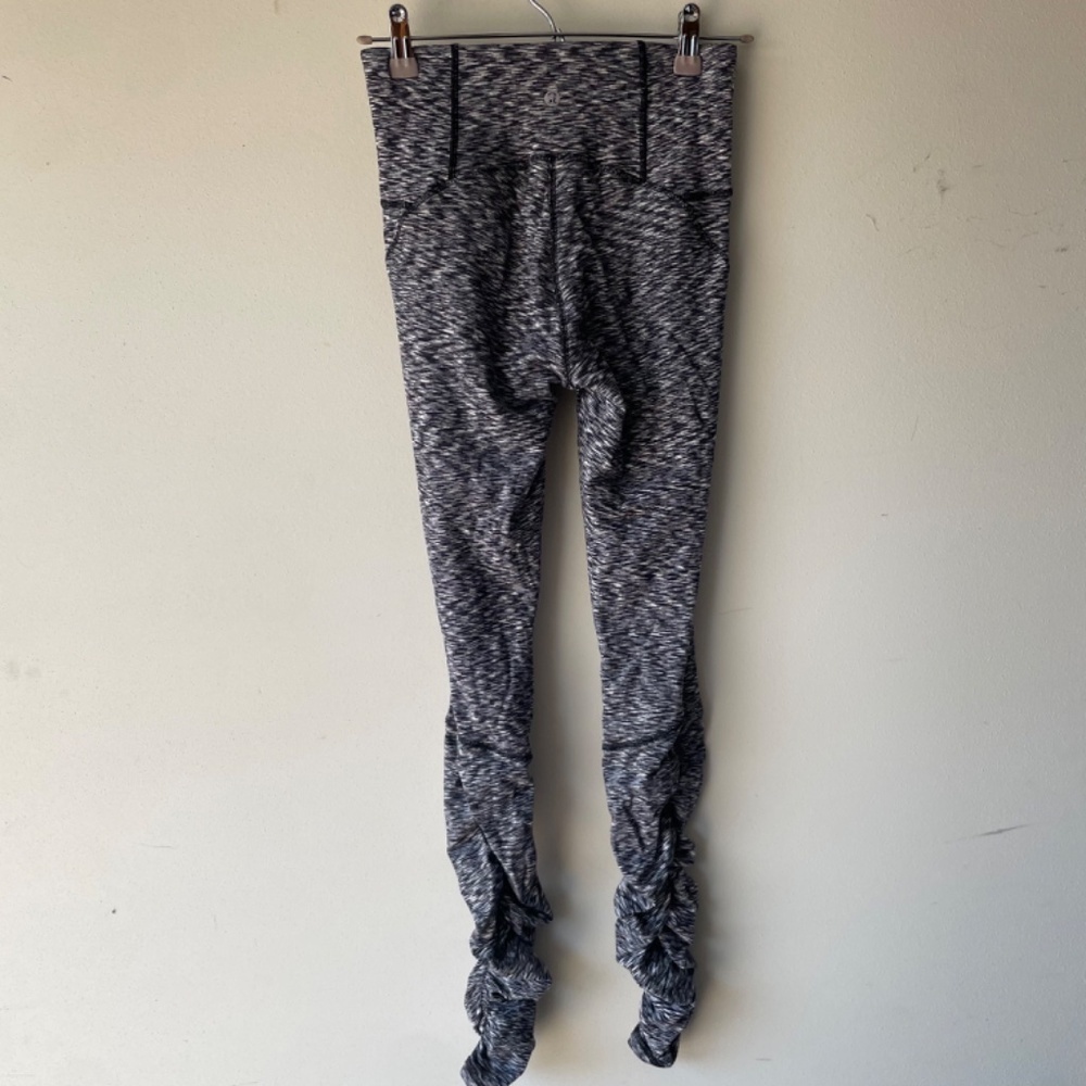 Lululemon Ready To Rulu Tight *28" Spaced Out Space Dye Black White - Picture 8 of 11